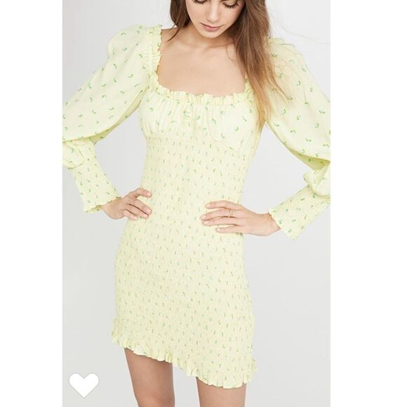 NWT Faithful The Brand Gombardy Mini Dress in Bisset Floral - Picture 5 of 16